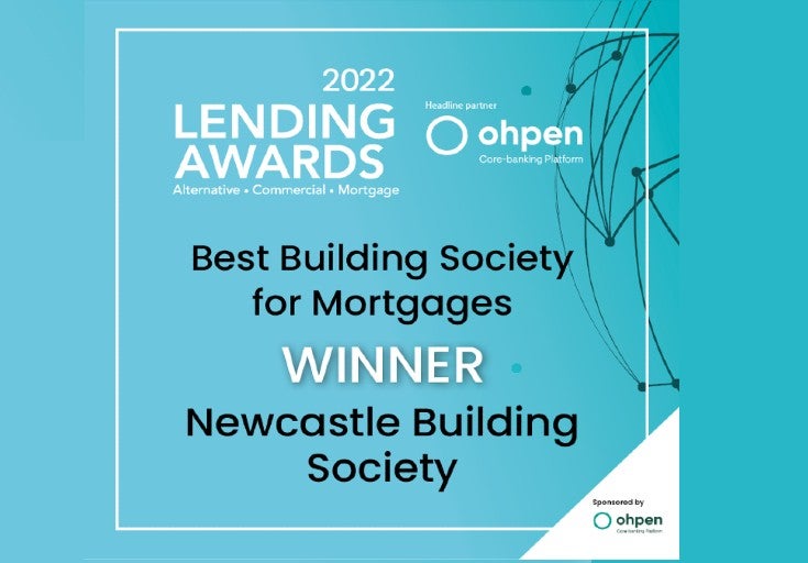 Credit Lending Awards win for Newcastle Building Society.