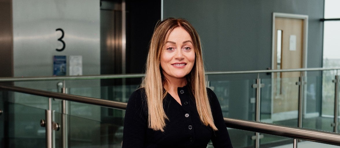 Kerry Rothwell, Performance and Development Partner at Newcastle Financial Advisers, stood on the third-floor balcony inside Newcastle Building Society's Cobalt headquarters.