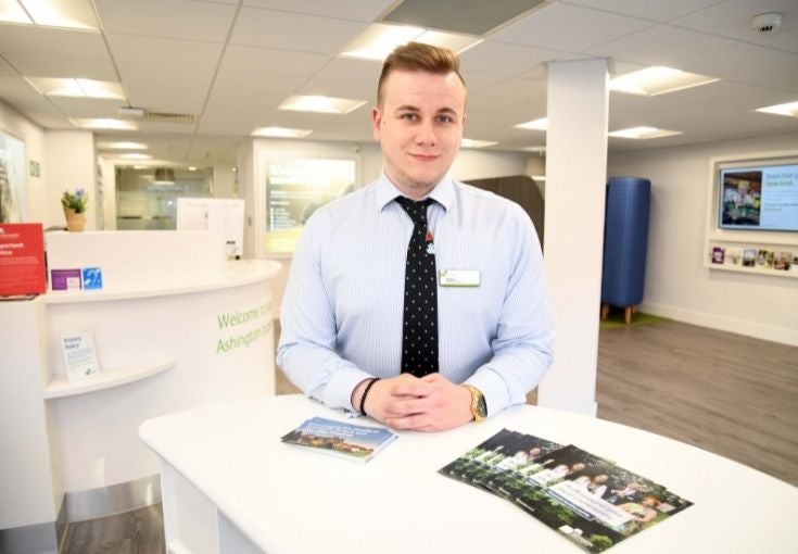 Rob Carter, Customer Adviser Apprentice, Ashington Branch