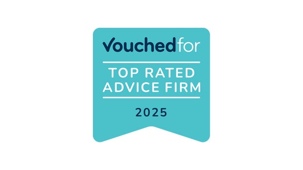 VouchedFor logo for top rated firm 2025.