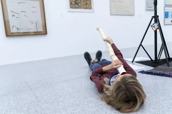 Museion, Workshop für Kinder während der Langen Nacht der Museen. Foto Anna Cerrato