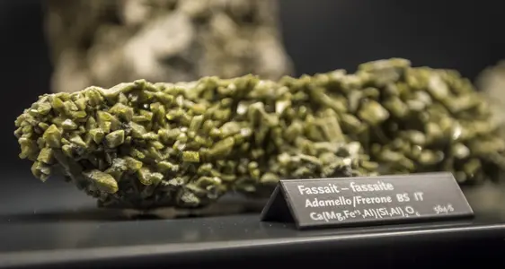 Die Mineraliensammlung von Toni Kiem. Foto Hannes Niederkofler