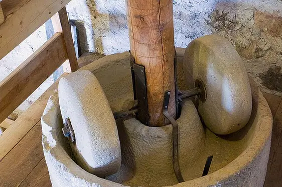 Mühlenensemble im Thal. Foto Ludwig Thalheimer