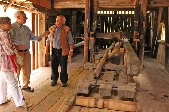 Mühlenensemble im Thal. Foto Museumsverein Aldein