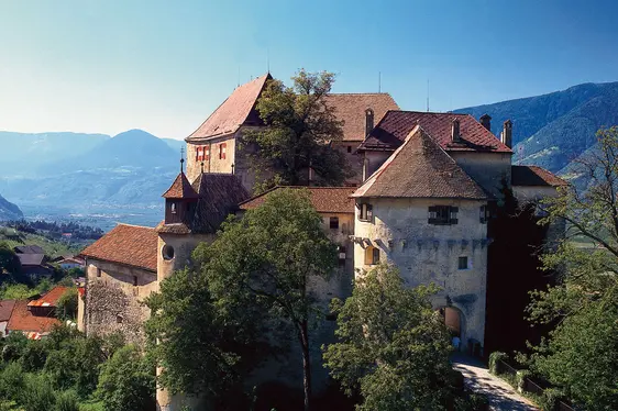 Castel Scena, veduta esterna. Foto AT Scena