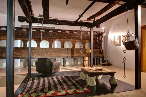 Messner Mountain Museum Ripa, interno. Foto Cuillandre