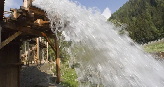 Centro visite Lahner Säge. Foto Parco Nazionale dello Stelvio