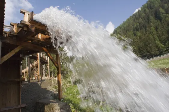 Centro visite Lahner Säge. Foto Parco Nazionale dello Stelvio