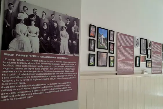 Die Dauerausstellung zu 150 Jahren russiche Präsenz in Meran