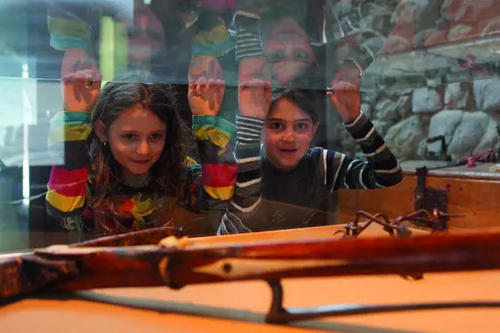 Schloss Tirol, Dauerausstellung. Foto Frieder Blickle