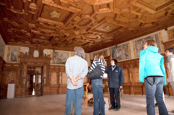 Schloss Velthurns, Innenaufnahme. Foto Oskar Verant