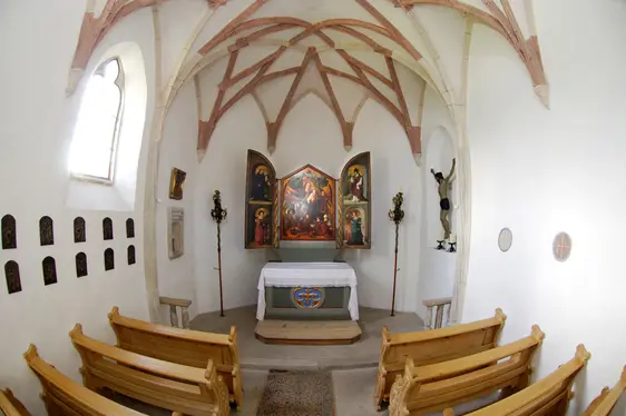 Castel Prösels, cappella. Foto Helmuth Rier
