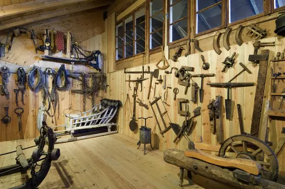 Bauernmuseum im Tschötscherhof. Foto Ludwig Thalheimer