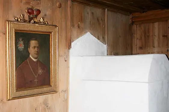 Museo nella casa natale del Vescovo Johannes Zwerger. Foto Comune di Anterivo