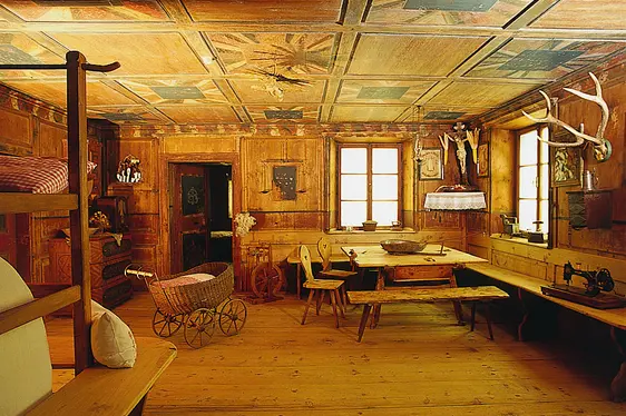 Stube. Foto Museum Steinegg