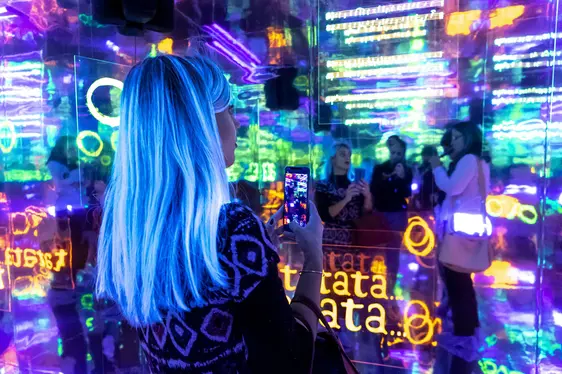 Museion, Sonderausstellung Intermedia. Archivio di Nuova Scrittura. Foto Anna Cerrato