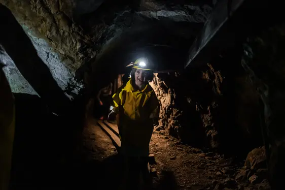 Ridanna, Miniere for kids. Foto Armin Terzer