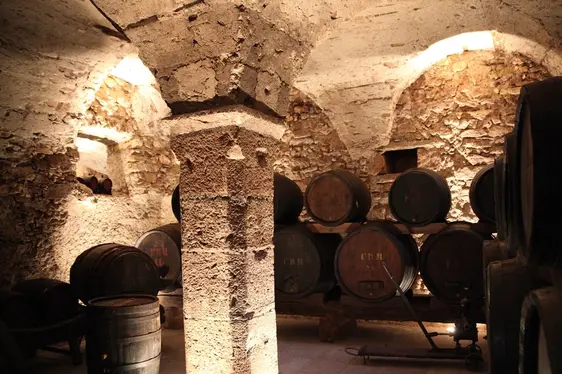 Museo provinciale del vino, cantina. Foto Oskar Verant