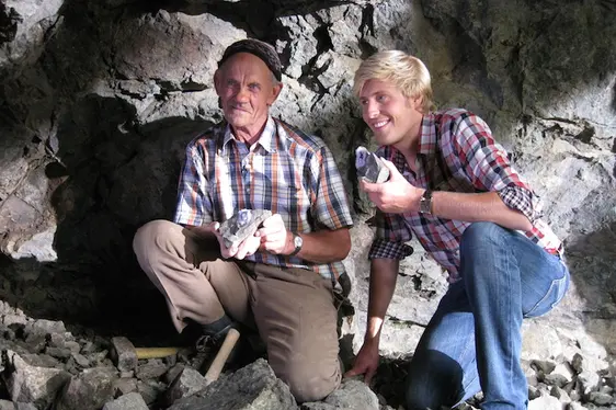 Paul Fischnaller mit Maxi Arland. Foto Lorenz Fischnaller