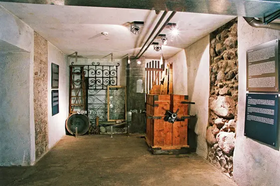 Museo Mercantile, cantina storica. Foto Museo Mercantile