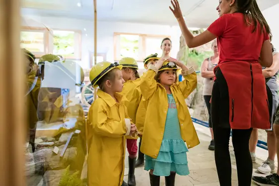 Ridanna, Miniere for kids. Foto Armin Terzer