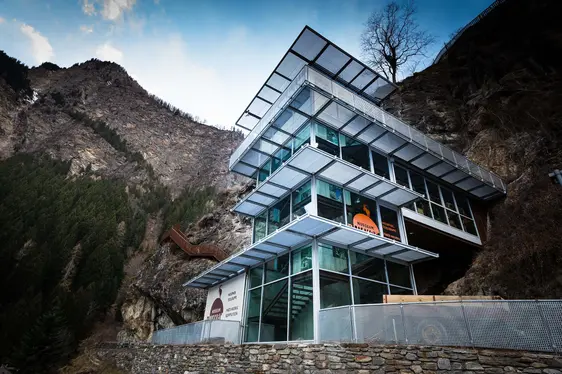 Bunker Mooseum, Außenansicht. Foto MuseumHinterPasseier