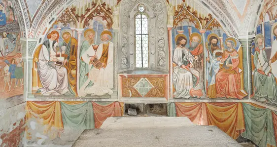 Capella di Santo Stefano a Montani di Sopra. Foto Johannes Plattner
