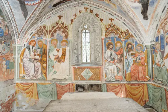 Capella di Santo Stefano a Montani di Sopra. Foto Johannes Plattner