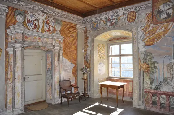 Castle Rodenegg, indoor photo. Foto Castle Rodenegg