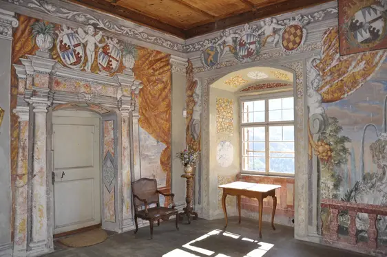 Castel Rodengo, interno. Foto Castel Rodengo