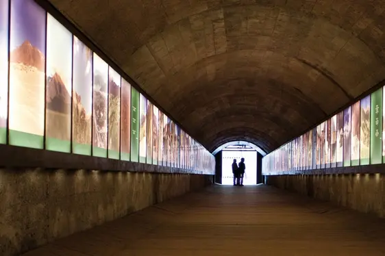 La Gampen Gallery. Foto Simon Abler