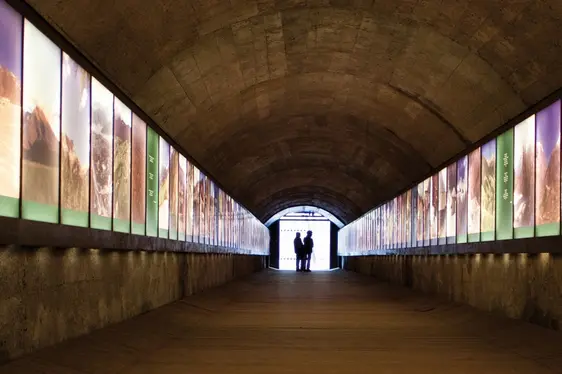 Die Gampen Gallery. Foto Simon Abler