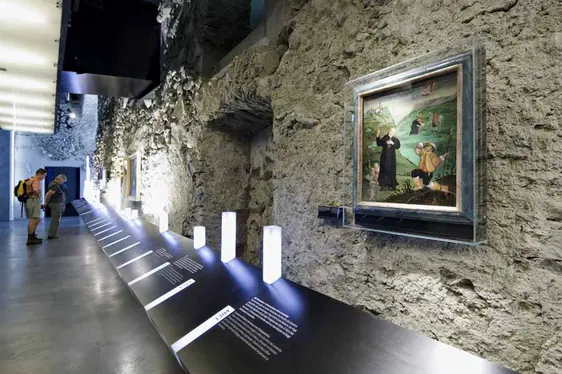 Museo dell'abbazia di Marienberg. Foto abbazia di Marienberg