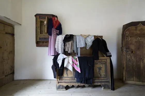 Rohrerhaus, costumi tradizionali. Foto Ludwig Thalheimer