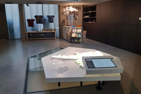 Centro visite avimundus, mostra permanente. Foto Ulrich Pfeifer