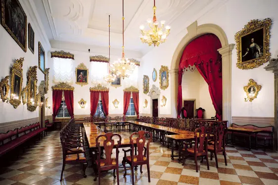 Merkantilmuseum, Ehrensaal. Foto Merkantilmuseum