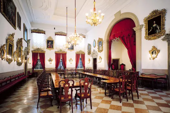 Museo Mercantile, salone d'onore. Foto Museo Mercantile