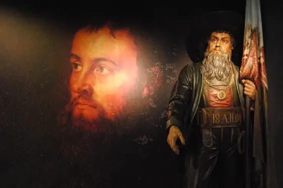 MuseumPasseier, Bereich Heldenfabrik. Foto Bernadette Pfeifer