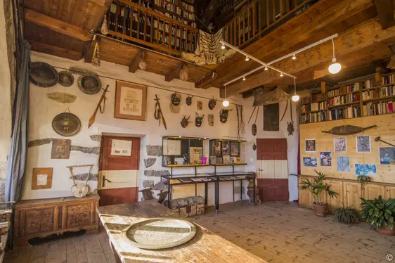 Brunnenburg, Dauerausstellung. Foto Karlheinz Sollbauer