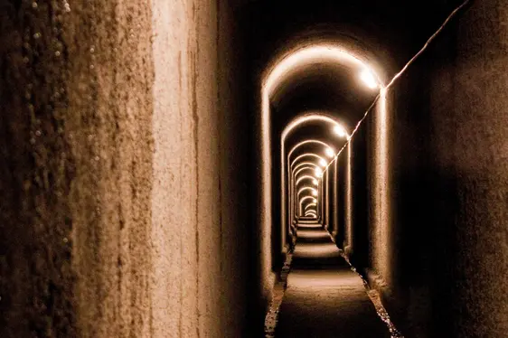 Ein Stollen. Foto Simon Abler