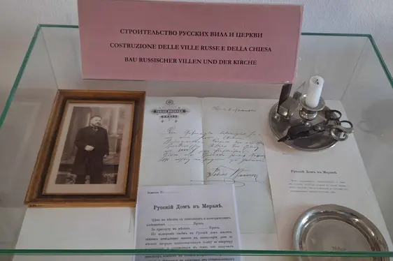 Die Dauerausstellung zu 150 Jahren russiche Präsenz in Meran