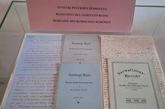 Die Dauerausstellung zu 150 Jahren russiche Präsenz in Meran