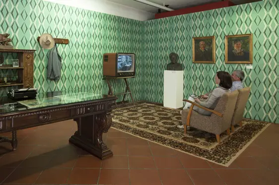 Museum Gherdëina, Ausstellung über Luis Trenker. Foto Diego Moroder