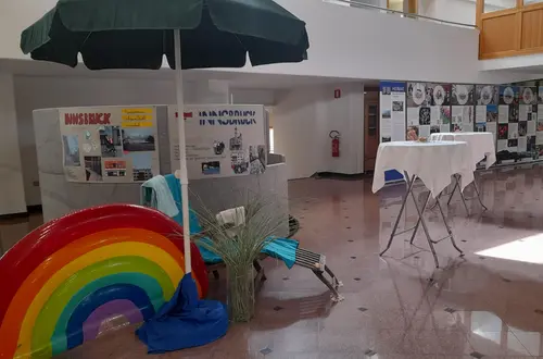 Wir laden ein- Feier Summer on the beach. Foto: FS Tisens Wir laden ein- Feier Summer on the beach. Foto: FS Tisens