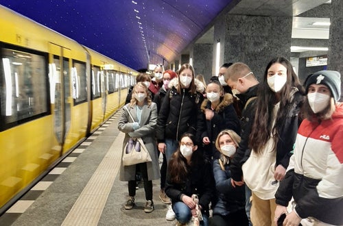 Berlinreise März 2022 3.Klasse. Fotos: FS Tisens Berlinreise März 2022 3.Klasse. Fotos: FS Tisens