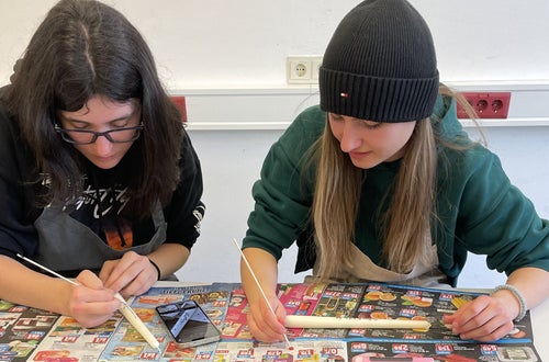 Schüleraustausch mit Partnerschule in München. Foto: FS Tisens Schüleraustausch mit Partnerschule in München. Foto: FS Tisens