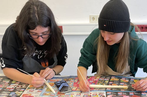 Schüleraustausch mit Partnerschule in München. Foto: FS Tisens Schüleraustausch mit Partnerschule in München. Foto: FS Tisens