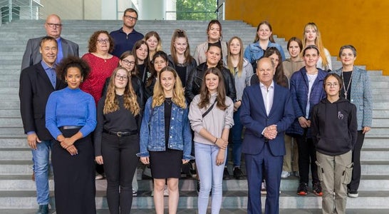 2. Klasse in Berlin bei Olaf Scholz 2. Klasse in Berlin bei Olaf Scholz