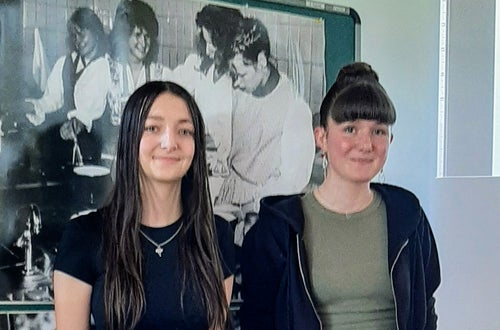 Schülergenossenschaft neue Obfrauen 2025 Foto: FS Tisens Schülergenossenschaft neue Obfrauen 2025 Foto: FS Tisens