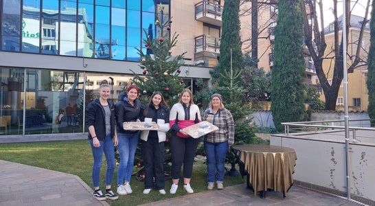 Weihnachtskekse für den Raiffeisenverband. Foto: Raiffeisenverband Südtirol Weihnachtskekse für den Raiffeisenverband. Foto: Raiffeisenverband Südtirol